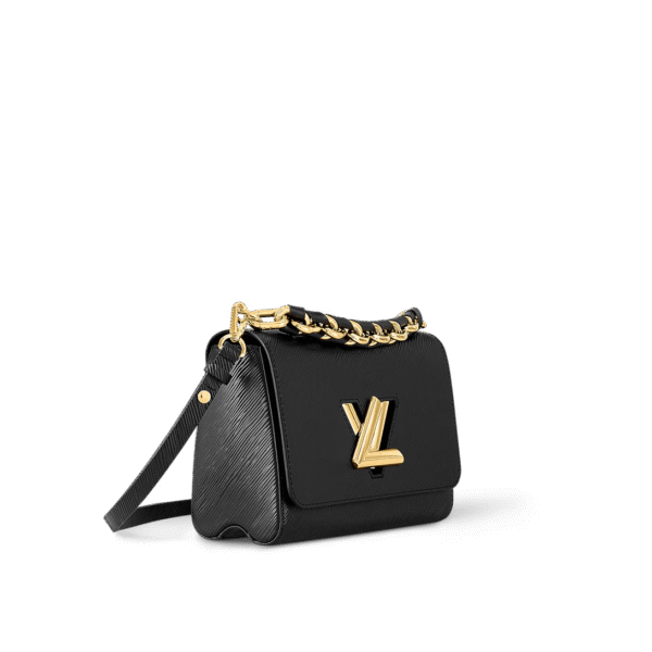 louis-vuitton-twist-mm-M21772_PM1_Side_20view-42530088f5ff.png Louis Vuitton Twist Mm Bags Epi Leather Lock Chain Black 23Cm M21772, Designer Handbags, Womens Purse, luxury bags