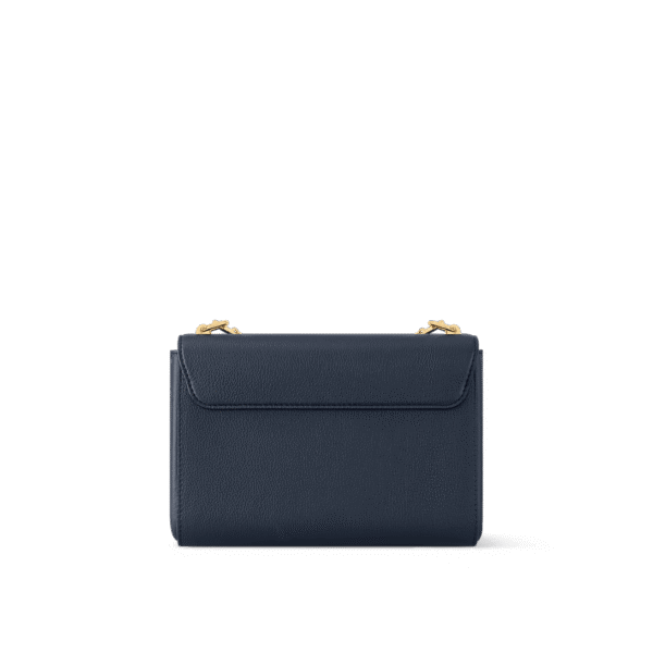 louis-vuitton-twist-mm-slim-M14342_PM1_Back_20view-a73bc0242549.png Louis Vuitton Twist MM Slim Medium Navy Taurillon Leather Shoulder Bag 23cm/9.1in M14342, Designer Handbags, Womens Purse, luxury bags