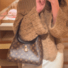 Louis Vuitton LV The Drop PM Monogram Canvas M12940 28cm/ 11in, Designer Handbags, Womens Purse, luxury bags
