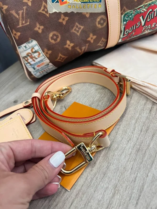 photo-2024-06-22-14-31-19-08746f9aa836.webp Louis Vuitton Keepall Bandoulire 45 Other Monogram Canvas Travel 45cm M24960, Designer Handbags, luxury bags