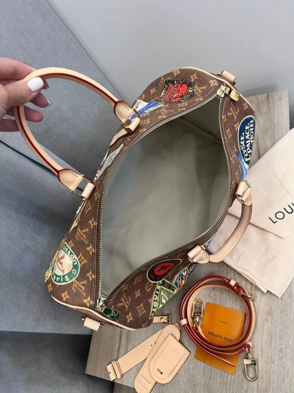 photo-2024-06-22-14-31-23-c599d54cfbc7.webp Louis Vuitton Keepall Bandoulire 45 Other Monogram Canvas Travel 45cm M24960, Designer Handbags, luxury bags