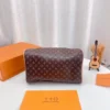 Louis Vuitton Dopp Kit Toilet Pouch Monogram Canvas 27Cm M44494, Designer Handbags, Womens Purse, luxury bags