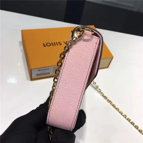 xTvxI-51487a528ecb.webp Louis Vuitton F Licie Pochette Rose Pink 21cm/8.3in, Designer Handbags, Womens Purse, luxury bags